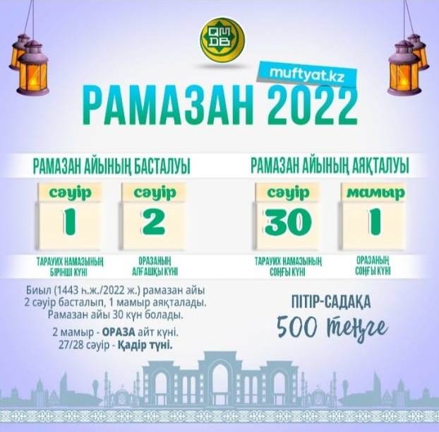Рамазан - 2022